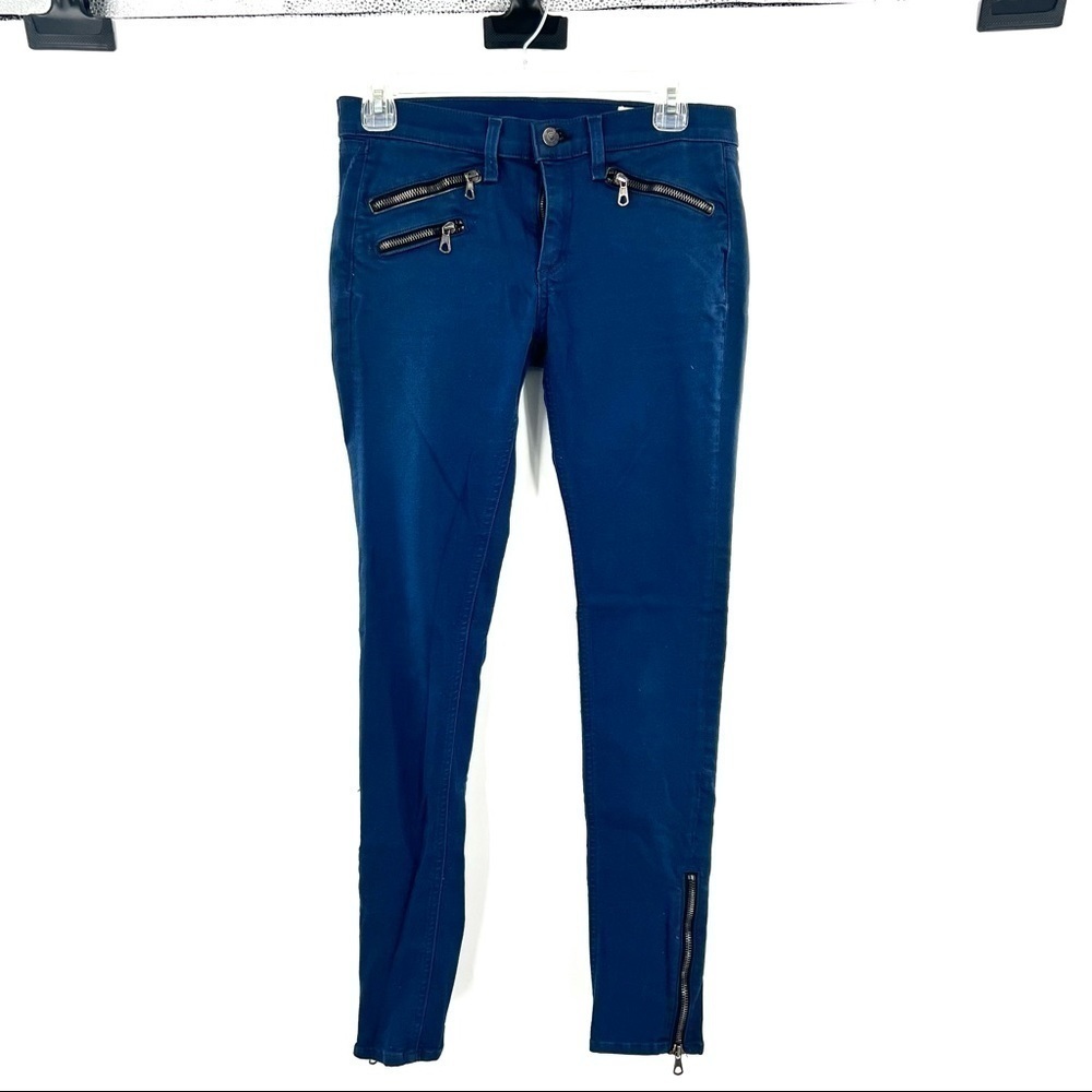 Rag & Bone cadet blue jeans skinny pants trousers 27